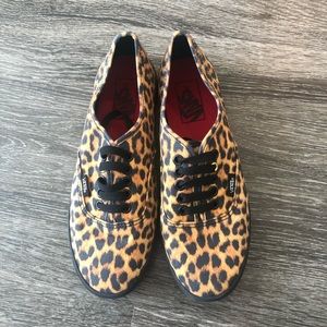 VANS Cheetah Print Shoes